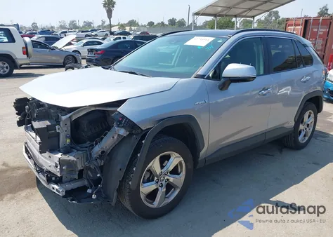 2020 Toyota Rav4 Hybrid Limited из США, поврежденный, VIN JTMDWRFVXLD538046